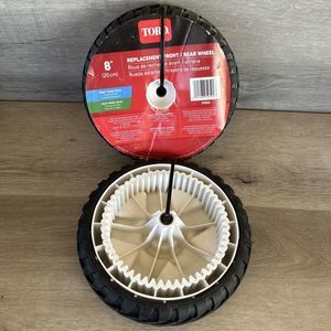 QTY: 2 Genuine Toro 8 inch Gear Wheels 59502, fits 2002 & after recycler mowers